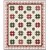 Christmas Floral Wreath Quilt Kit