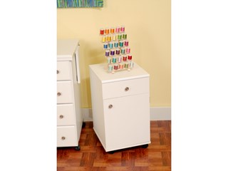 Suzi Storage Sidekick Cabinet by Arrow - White