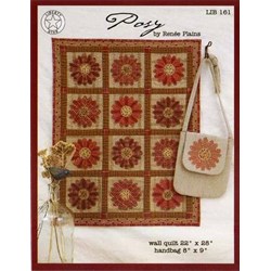 Posy Wall Quilt and Handbag by Renee Plains of Liberty Star