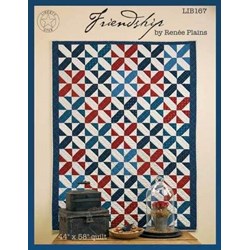 Friendship Signature Quilt by Renee Plains of Liberty Star
