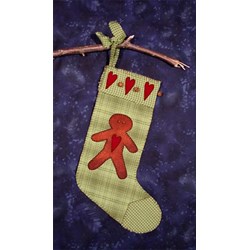 Ginger Cookie Stocking & Garland Pattern