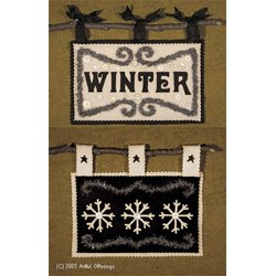 Wooly Winter Signs Pattern<br>Artful Offerings