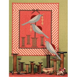 Sewing Bluebirds Quilt and Pinkeep Pattern