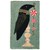 Christmas Crow Punchneedle Pattern & Buttons