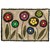 Playful Posies Punchneedle Pattern & Buttons Set