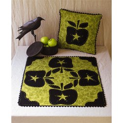 Apple Dumpling Silhouette Pattern