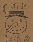 Cold Twigs Snowman Stitchery Pattern Collection #2