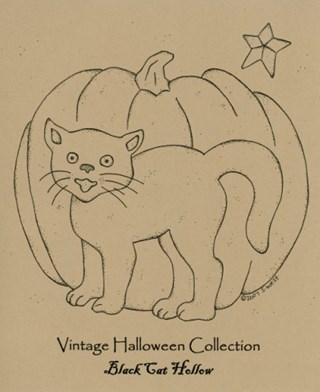 Ol' Halloween Stitch Quilt Pattern Set
