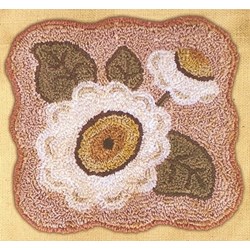 Camelia  Punchneedle Embroidery Pattern