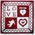 Hidden Kisses Wool Applique Kit