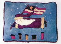 Santa's Midnight Cruise Pillow Pattern