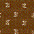 Chelsea Manor Quilting Fabric - Brown with Ivory Flowers & Dots