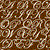 Chelsea Manor Quilting Fabric - Brown Alphabet Script