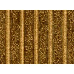 Choco-Latte Folk Art Quilting Fabric ~ by Whimsicals Quilts ~ Terri Degenkolb for Red Rooster Fabrics