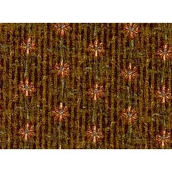 Choco-Latte Folk Art Quilting Fabric ~ by Whimsicals Quilts ~ Terri Degenkolb for Red Rooster Fabrics