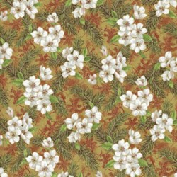 Hoffman Quilting Fabric - Christmas Metallic