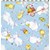 Hoppy Spring Easter Quilt  Fabric - by   Barb Tourtillotte for Clothworks