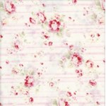 Lecein - Durham Quilt - Soft Rose Stripe Floral