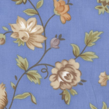 Folklorique Indigo Quilting Fabric