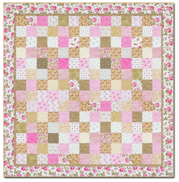 Jane Austen's Quilt Stories:  Jane & Bingley's Love at first Sight Quilt Kit