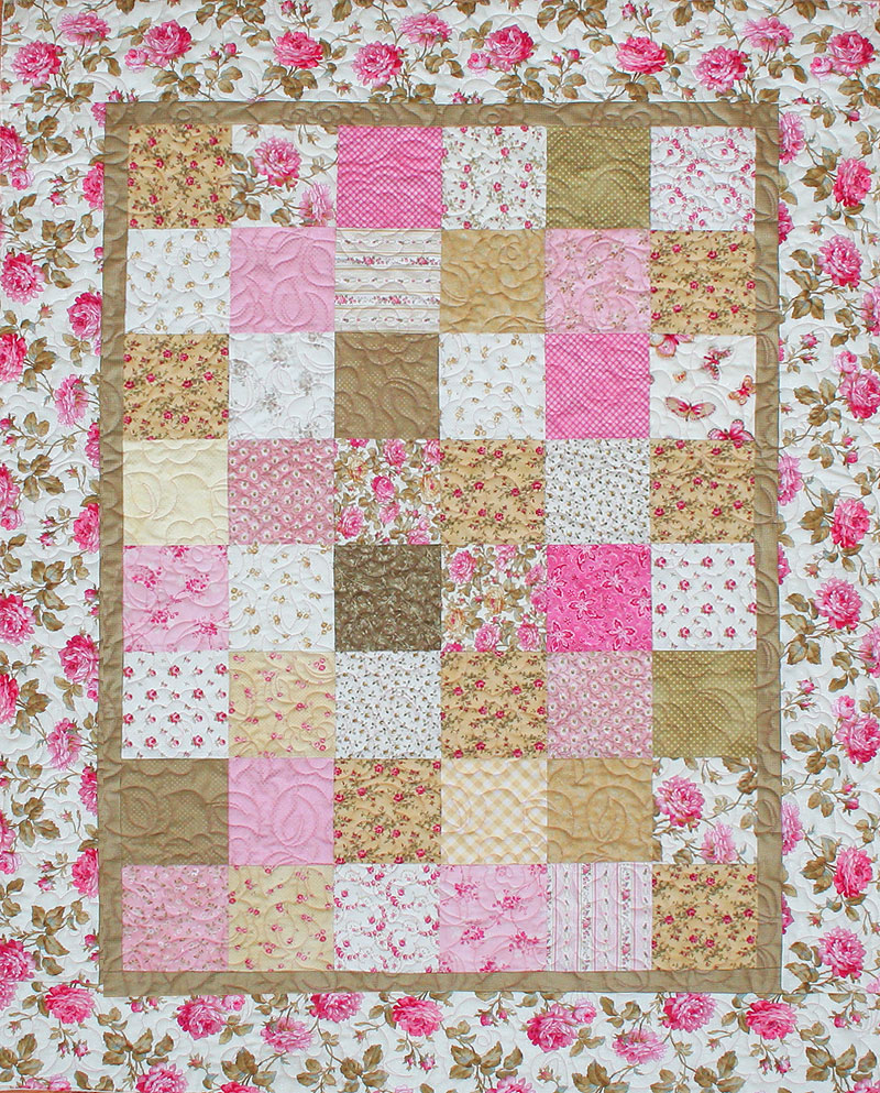 Jane Austen's Quilt Stories:  Jane & Bingley's Love at First Sight Wallhanging Kit