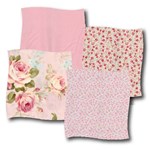 Lecein- Mini FQ packs - Fancy Florals - Pink