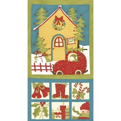 Moda's Quilting Fabric - Merry & Bright - 24" Panel