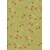 Sweet Romance Green with Pink & Peach Flowers