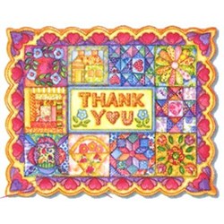 Boxed Notecards Thank You Quilt Sampler