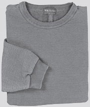 Authentic Pigment Dyed Brand Sweatshirt  <br>SMOKE - Small