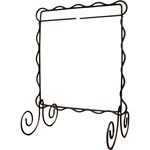 Scalloped 6in x 6in Silver