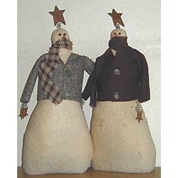 Primitive Snowman by Heart & Home