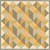 Prismatic Two Quilt Kit Orange & Teal by Art Gallery Quilts