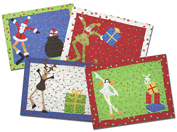 Festive Foursome Holiday Mat Kits