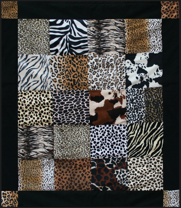Baby Cub Snuggler Minky Quilt Kit
