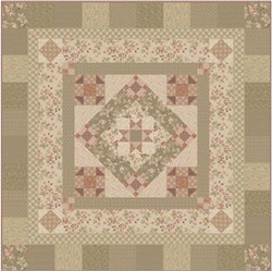 Tea Time Quilt Kit - Queen Size BOM