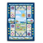 New! Happy Glamping  Quilt Kit & Apron Kit Duo- Let's Have Fun!