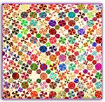Brights - Pie & Tarts Full Quilt Kit