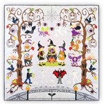 New!  Toil & Trouble Quilt Kit - Wool Applique Version - Deluxe  Block of the Month or All at Once!  Starts July!