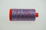 Aurifil Mako 50 wt  Variegated Thread - Red, White & Blue