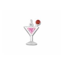 Sterling Silver Cosmopolitan Charm