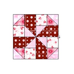 Chocolate Peppermint Crunch Block - Pattern Download