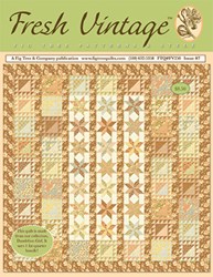 Fresh Vintage FTQ#FV250 Issue #7 - Fig Tree Patterns & Style - A Fig Tree & Co. Pattern Publication