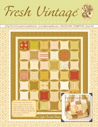 Fresh Vintage FTQ#FV350 Issue #11 - Fig Tree Patterns & Style - A Fig Tree & Co. Pattern Publication