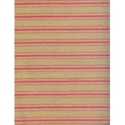 Blackbird Designs Moda Twill - Fat Quarter -Aunt Luci's cottage - Berry Ticking