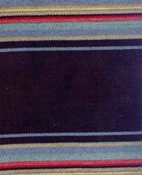 Blackbird Designs Moda Twill - Fat Quarter -Aunt Luci's cottage - Large Black Stripe
