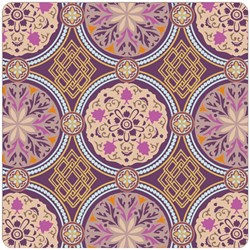 Bazaar Style Golden Medallion
