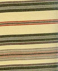 Barbara Brackman Moda Twill - Fat Quarter -Conestoga Calico - Tan/Black with Red