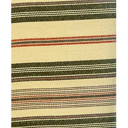 Barbara Brackman Moda Twill - Fat Quarter -Conestoga Calico - Tan/Black with Red