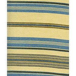 Barbara Brackman Moda Twill - Fat Quarter -Conestoga Calico - Tan/Blue with Black